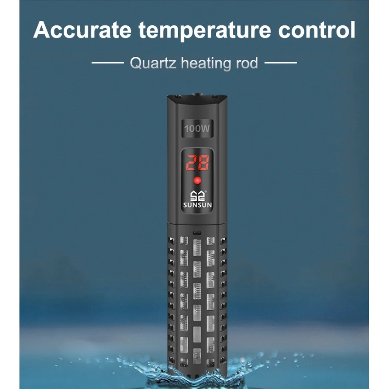 Fish Tank Heater - Aquarium Submersible Heater Fish Tank LCD
