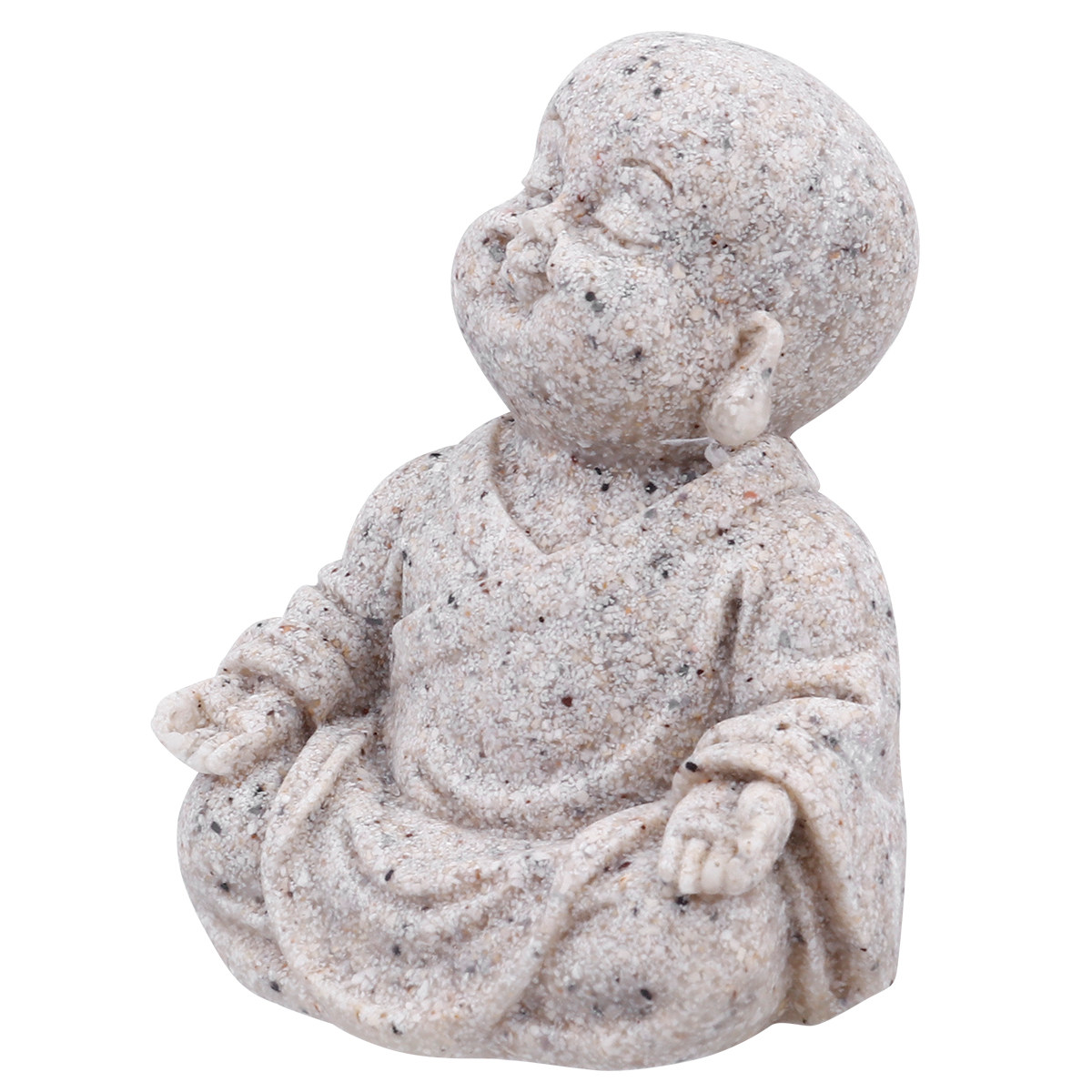 Aquarium Decor - Maitreya Buddha Statue Sandstone Resin Aquarium