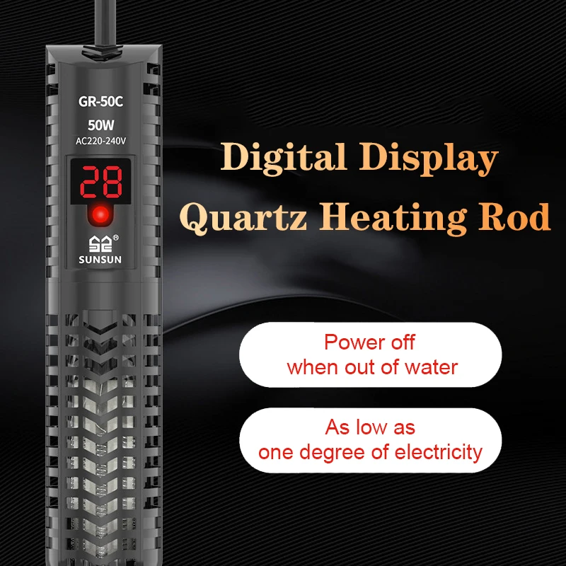 Aquarium Submersible Heater Fi - огляд і ціна Fish Tank Heater