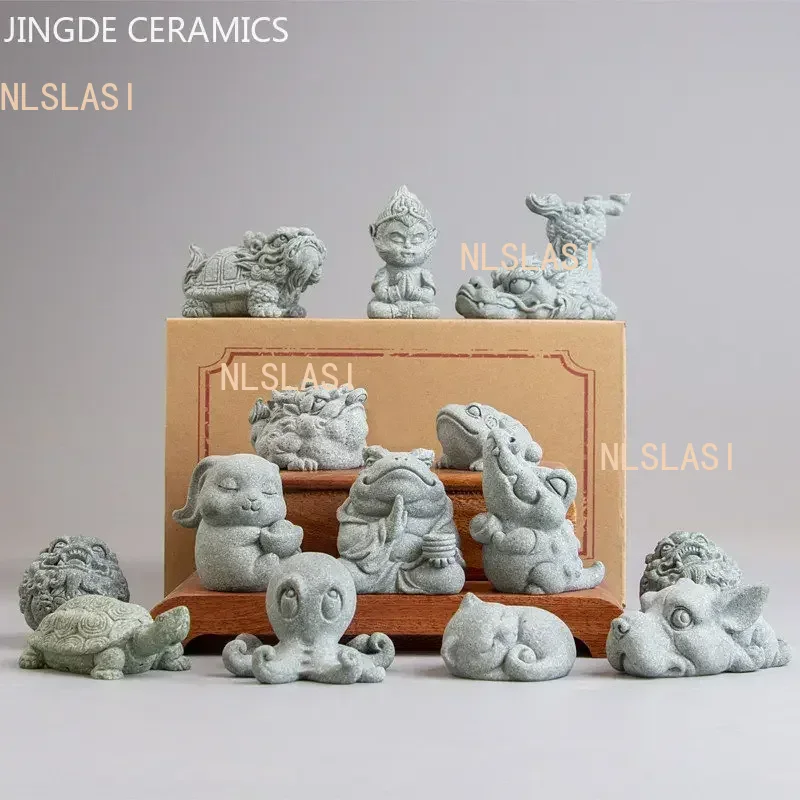 Creative Handmade Stone Tea Pe - огляд і ціна Fish Aquarium Home