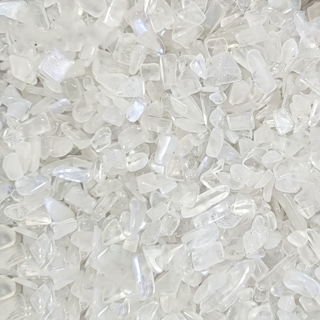 Natural white moonstone quartz - огляд і ціна Fish Tank Gravel